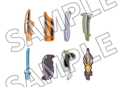 斬魄刀フレークシール（8種）