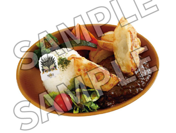 【モンスターハンター・ザ・フィールド】ハンター飯プレート~ネルギガンテの大角~