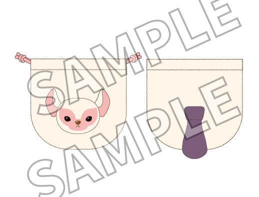 【モンスターハンター・ザ・フィールド】もこもこ巾着